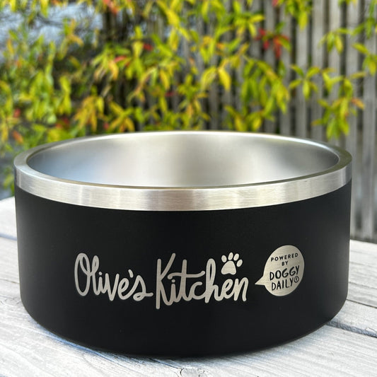 Olive's Kitchen Dog Bowl